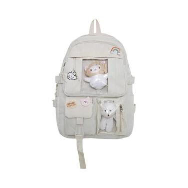 Imagem de Mochila Escolar Rosa E Roxa Para Meninas, Bonita, Sem Acessórios - NON