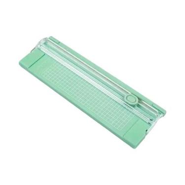 Imagem de Cortador De Papel Bidirecional A4 Com Régua Retrátil E Base De Corte L