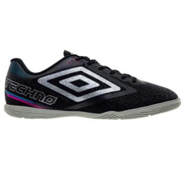 Imagem de Chuteira Society Masculino Umbro Techno II Preto, 40, Preto