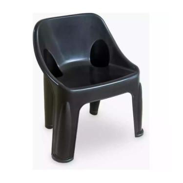 Imagem de Mini Cadeirinha Poltrona Infantil até 80kgs Resistente - Jr, Preto