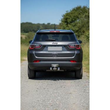 Imagem de Engate Reboque Bola 8cm Inox + Tomada 6 Vias Cromada - Congratulations