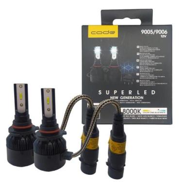 Imagem de Kit Super Led Techone 8000k H1 H3 H4 H7 H8/9/11 H16 HB3/HB4 - Tech One