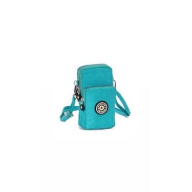 Imagem de Bolsa Feminina Transversal Pequena Carteira Porta Celular Smartphone  