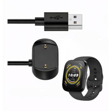 Imagem de Cabo Carregador USB Para Smartwatch Relógio Amazfit Bip 5 - Genérico