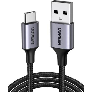 Imagem de UGREEN Cabo USB C para USB A 2.0 rápido 3A QC PD 3.0 ( 1,5m ) trança d