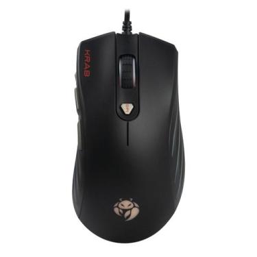 Imagem de Mouse Gamer Krab Specter KBGMR20 - com Fio -10000DPI - 7 Botoes - Pret