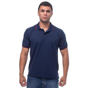 Imagem de Camisa Gola Polo Masculina Básica Blusa Malha Piquet-Masculino