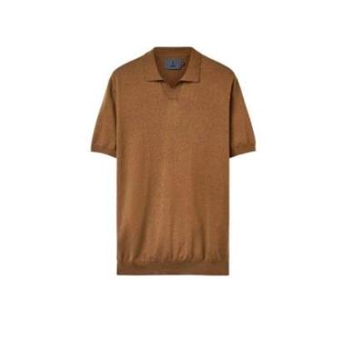 Imagem de Camiseta Polo Oficina Reserva Tricot Marrom-Masculino