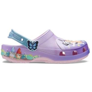 Imagem de Sandália Crocs Bluey Multi Pink Classic Clog T Multi-Unissex