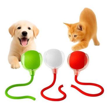 Imagem de Bola Interativa Inteligente para Gatos e Cães  Sensor de Movimento USB