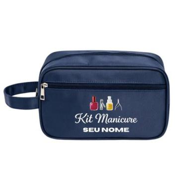 Imagem de Bolsa Necessaire Manicure Com Nome Resistente impermeável - Mormino