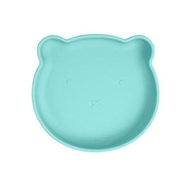 Imagem de Prato de Silicone com Ventosa Ursinho - Verde - Freso Baby