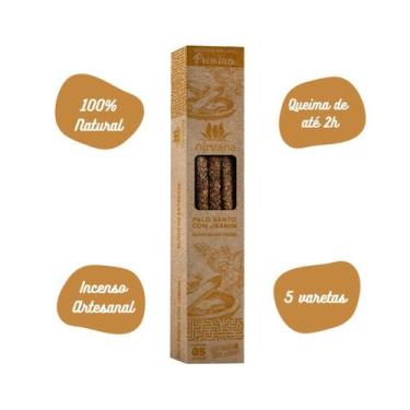 Imagem de Incenso Natural Nirvana Premium - Palo Santo com Jasmim