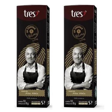Imagem de Kit com 20 Cápsulas Edição Limitada Alex Atala Café Expresso 3 Três Co