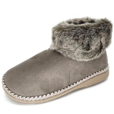 Imagem de Pantufa Bota Feminina Liang, 38/39, Bege