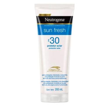 Imagem de Protetor Solar Neutrogena Sun Fresh FPS30 Corpo E Rosto Oil Free 200ml