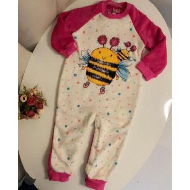 Imagem de Macacão inverno infantil - roupa de bebê - marca tileesul fleece, 12 m