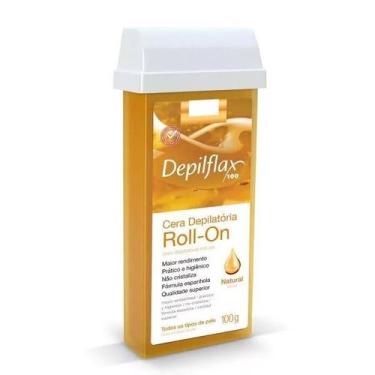 Imagem de Cera Depilatoria Depilflax Roll-on Depilflax 100gr - Depilflex