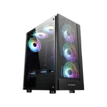 Imagem de Gabinete Gamer Fortrek Cruiser Mid Tower RGB Preto