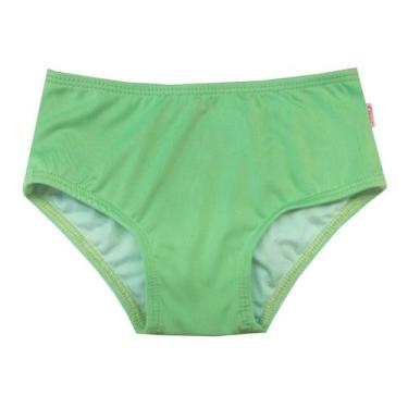 Imagem de Biquíni Infantil Calcinha Avulsa Verde Claro Cecí, 1