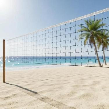 Imagem de Rede Vôlei 9 Mt Simples 1 Lona - Kaemy