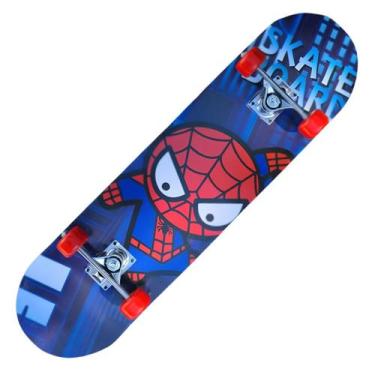 Imagem de Skate Semi Profissional Radical para crianças Montado Variadas estampa