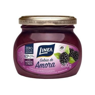 Imagem de Geleia de Amora Zero Açúcar 230g - Linea