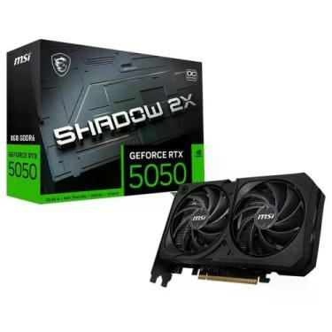 Imagem de Placa de Vídeo MSI NVIDIA GeForce RTX5050 8GB GDDR6 Shadow2X