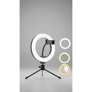 Imagem de Iluminador de LED 20cm com Tripé de Mesa - Congratulations Store