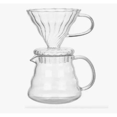 Imagem de Suporte Para Filtro Com Jarro Vidro 650ml - Clink, vidro