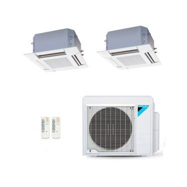 Imagem de Ar-Condicionado Multi Split Inverter Daikin 34.000 (2x Evap Cassete 4 Vias 20.000) Quente/Frio 220V