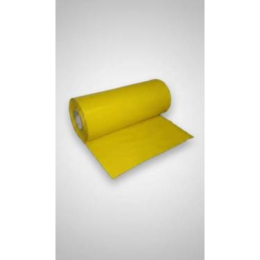 Imagem de Bobina Polietileno Amarela 70cm x 100m - Congratulations Store