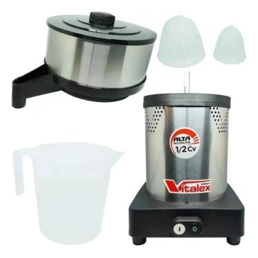 Imagem de Espremedor de Suco Industrial Inox Vitalex ESS-1/2CV 1/2HP 127/220V, 1