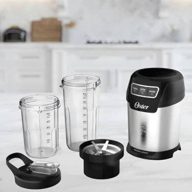 Imagem de Blender Ultra Power 1000 Oster com 2 Copos Portáteis, 110V