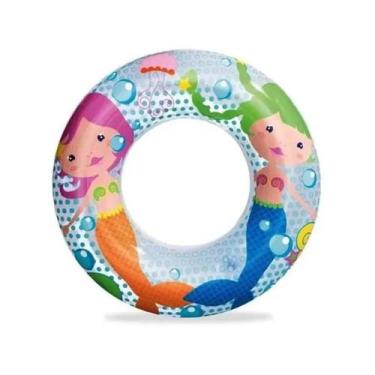 Imagem de Boia Infantil Criança Circular P/ Piscina Praia Estampa 51cm - Bestway