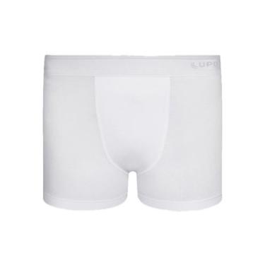 Imagem de Cueca Boxer Infantil Lupo 00150-003 Sem Costura Lisa Algodão T. P/GG, 