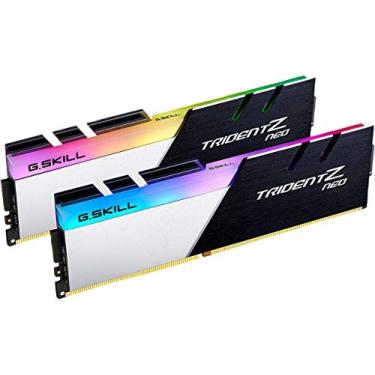 Imagem de G.Skill Trident Z Série NEO 64GB (2 x 32GB) 288-Pin SDRAM PC4-28800 DDR4 3600 CL18-22-22-42 1,35V Dual Channel Memória Desktop Modelo F4-3600C18D-64GTZN