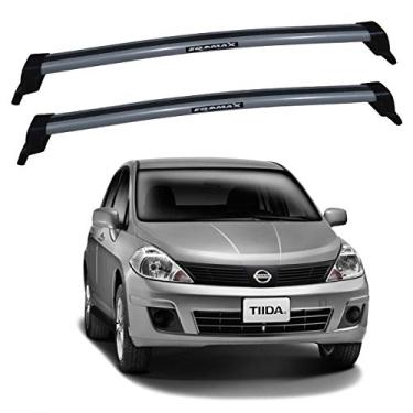 Imagem de Rack Eqmax New Wave Tiida Hatch 2007 2008 2009 2010 2011 2012 2013 Cinza