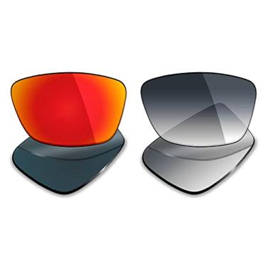 Imagem de 2 pares de lentes polarizadas de substituição para óculos de sol Oakley Conductor 6 – Opções