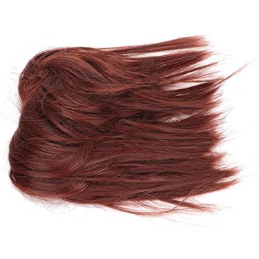 Imagem de Peruca Coque Desarrumado, Penteado Penteado Elegante Suave para a Vida Diária para Mulheres Meninas para Festa de Halloween Q17-33#