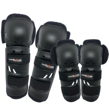 Imagem de Kit Protetores Mattos Mx Joelheira e Cotoveleira