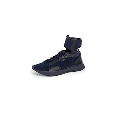 Imagem de PUMA Women's Fenty x PUMA Trainer Mid Geo Sneakers, Evening Blue/Puma Black, 7.5 M US