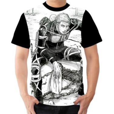 Imagem de Camiseta Camisa Personalizada Jean Anime Attack On Titan 6 - Dias No E