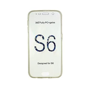 Imagem de Capa Capinha Case 360 Frente e Verso Compativel Galaxy S6 Flat G920 - Luiza Cell25
