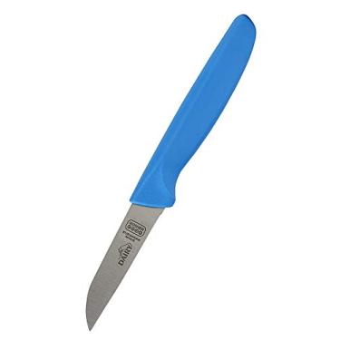 Imagem de (Blue) - Dairy Blue 3" Paring Knife - Sharp Kitchen Knife - Ergonomic Handle, Pointed Tip - Colour Coded Kitchen Tools by The Kosher Cook