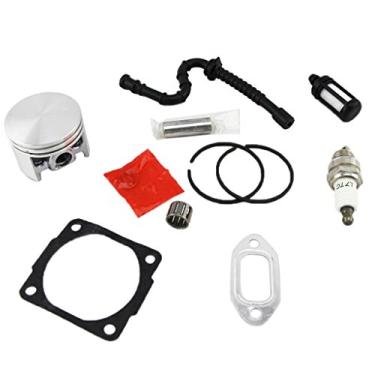 Imagem de Kit de reparo de grama conjunto de velas de ignição de pistão para motosserras