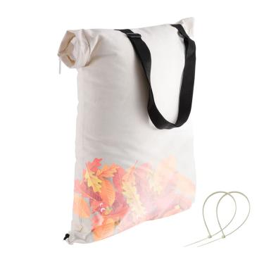 Imagem de Universal Leaf Vacuum Blower Bag Bottom Debris Dump Bag - for Vacuum Leaf Blowers and Ultra Blower Rake, Compatible with Craftsman Black+Decker Husqvarna Toro Leaf Blower Bag Replacement