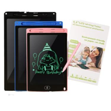Imagem de Lousa Magica Infantil Digital Tablet LCD Tamanho Grande 8.5 Polegadas Com Caneta Resistente a Queda Duravel JOJOSEE