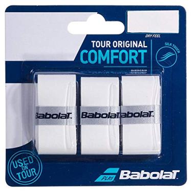 Imagem de Overgrip Babolat Tour Original Comfort Branco (Pack com 3 un.)