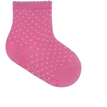 Imagem de Kit Meia Estampada C/3 Pares Feminina 16-20 Pimpolho Tamanho:16-20;Cor:Rosa